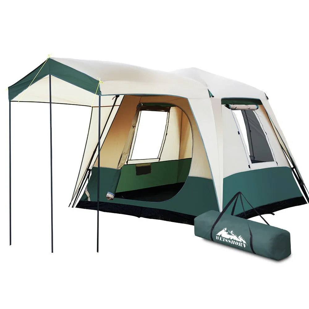 4-Person Instant Up Dome Camping Tent, UV-Resistant Weisshorn