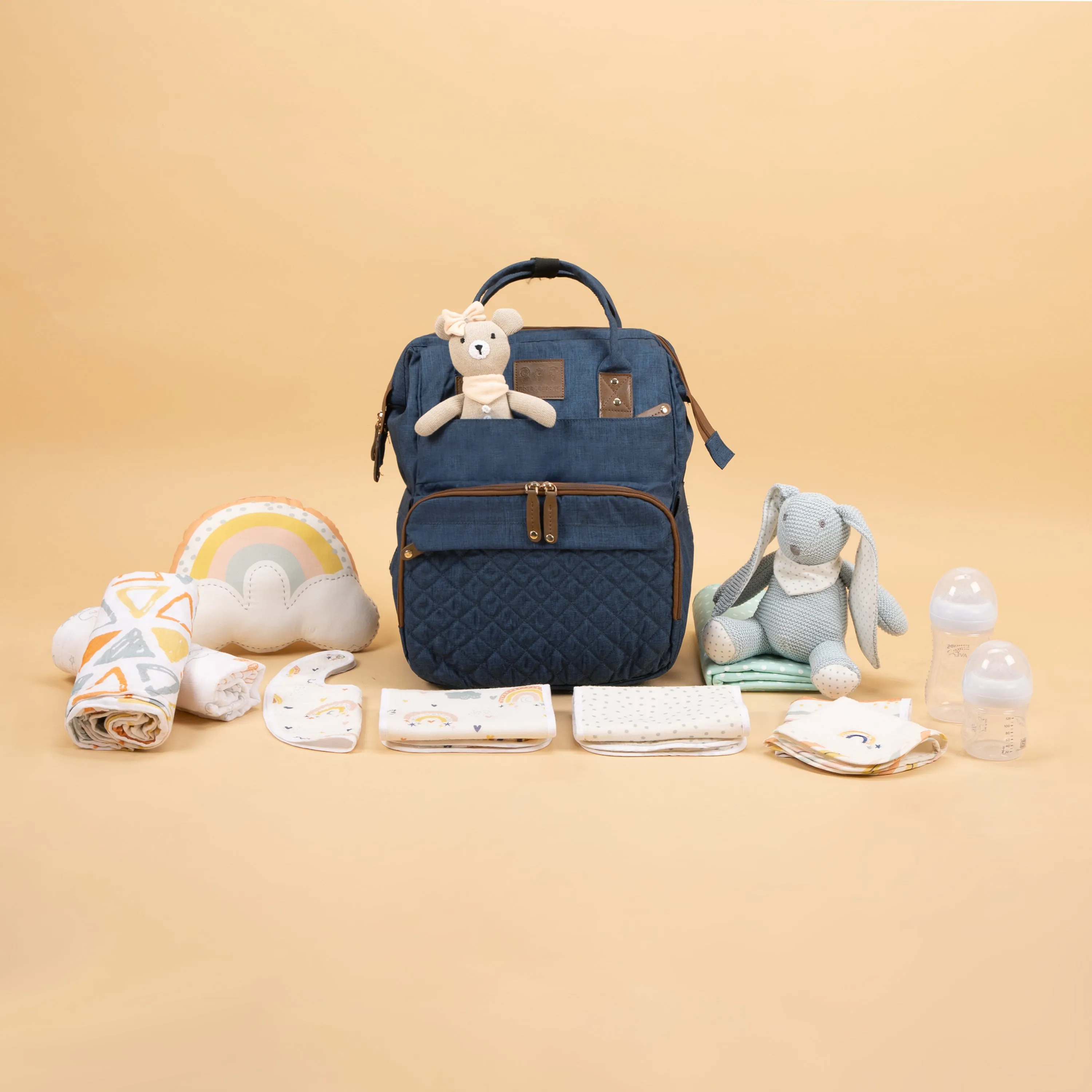 Abracadabra Diaper Bag with Changing Station - Blue