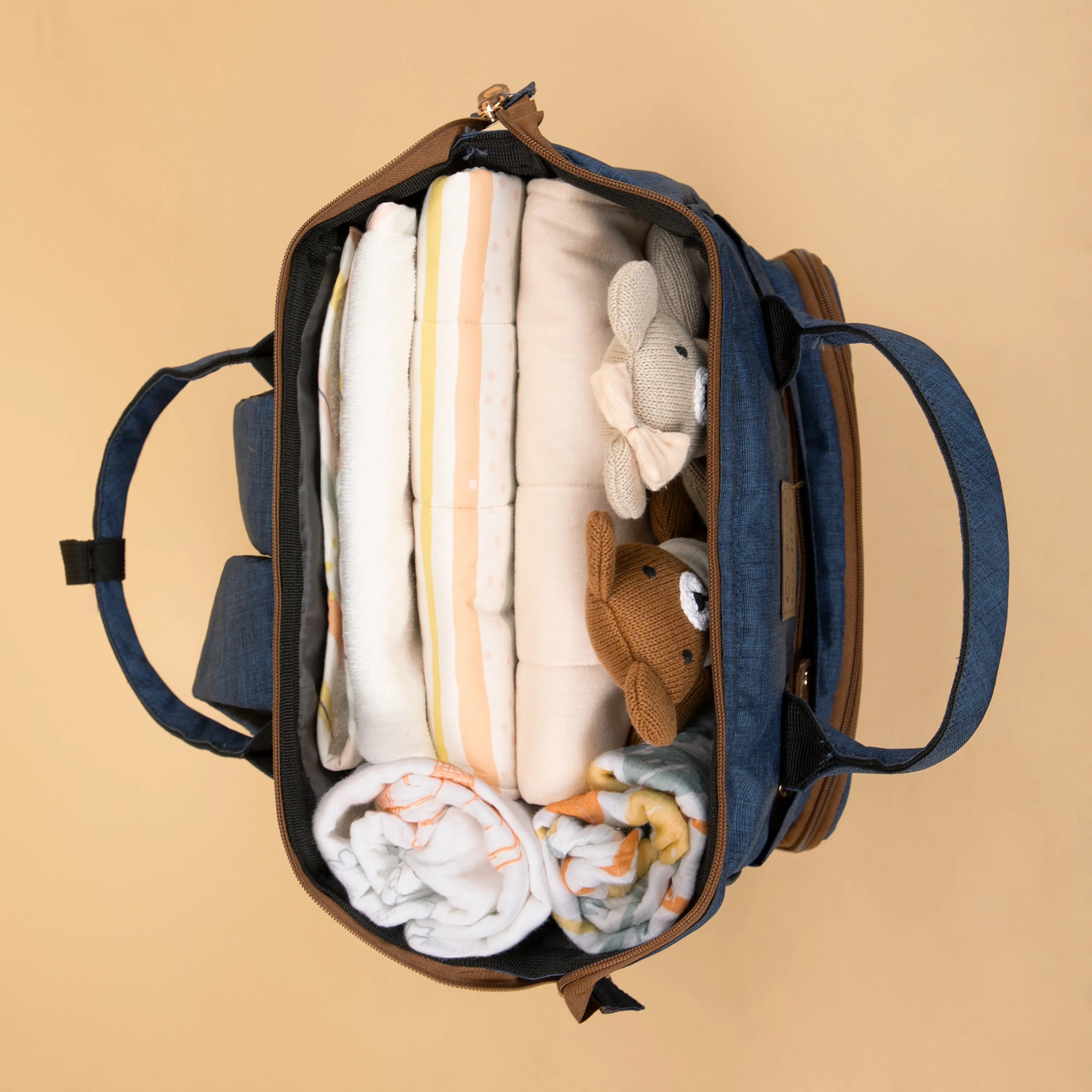 Abracadabra Diaper Bag with Changing Station - Blue