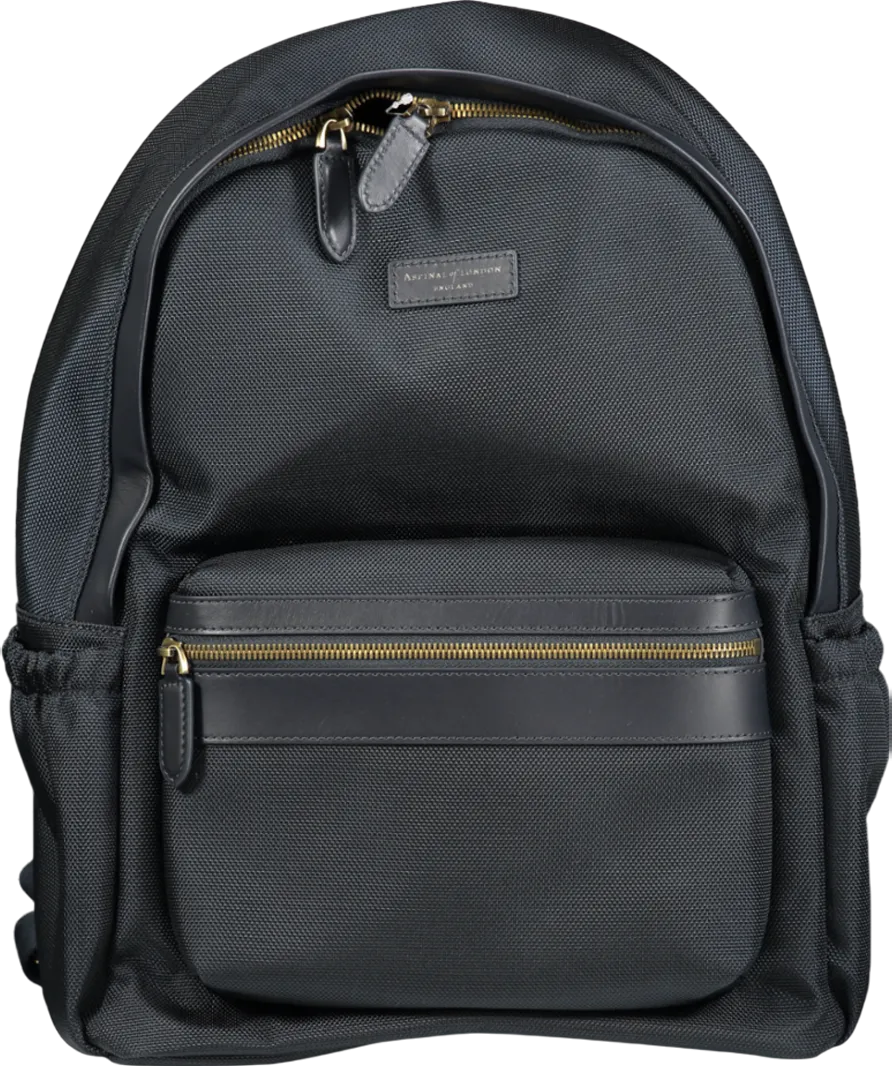 Aspinal Of London Navy Blue Commuter Backpack