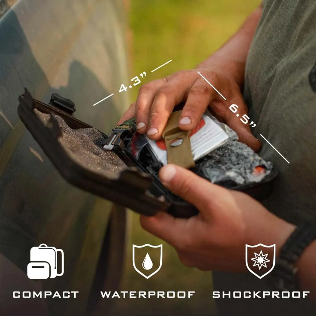 Clutch Outdoors 14-In-1 Emergency Survival Kit