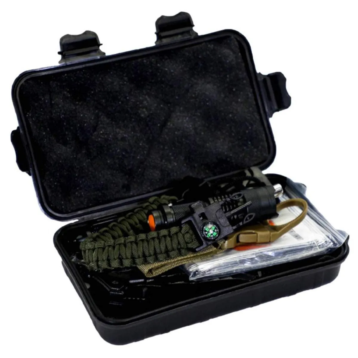 Clutch Outdoors 14-In-1 Emergency Survival Kit