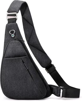 Crossbody Bag Anti-Theft Lightweight Casual Shoulder Backpack Sling Chest Bag Belt Rucksack for Travel Bicycle Sport