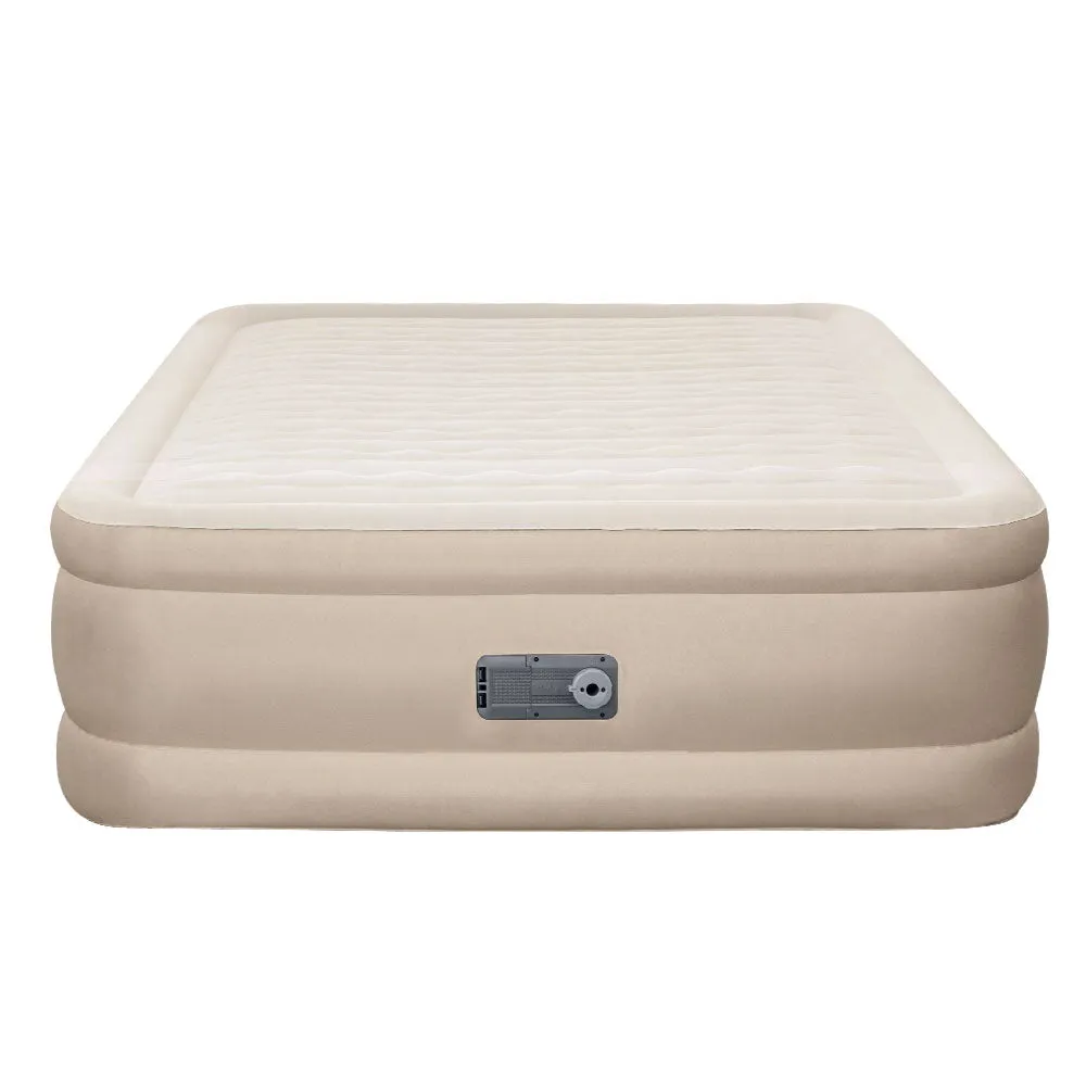 Durable Queen Air Mattress with Built-In Pump by Bestway