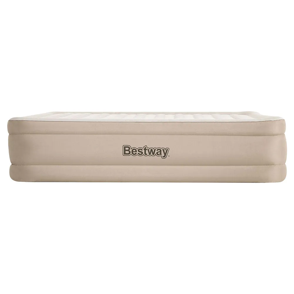 Durable Queen Air Mattress with Built-In Pump by Bestway