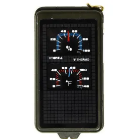 Emergency Outdoor Survival Camping Hiking Tool Flint Lamp Kit Compass Hygrometer