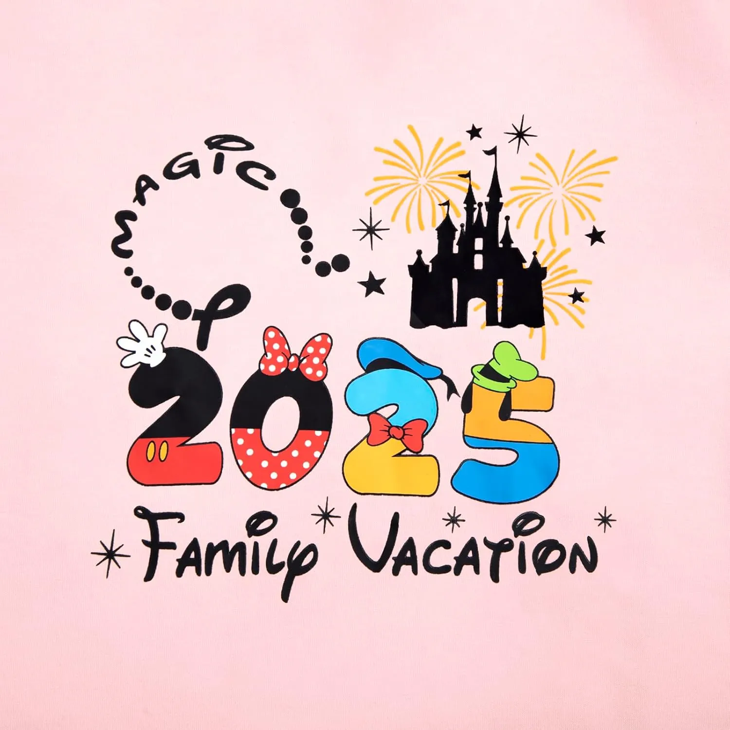 Family Vacation Shirts 2025 Family Matching Outfits Magical Tshirts for Family Cruise Trip Clothes Summer Travel Tops