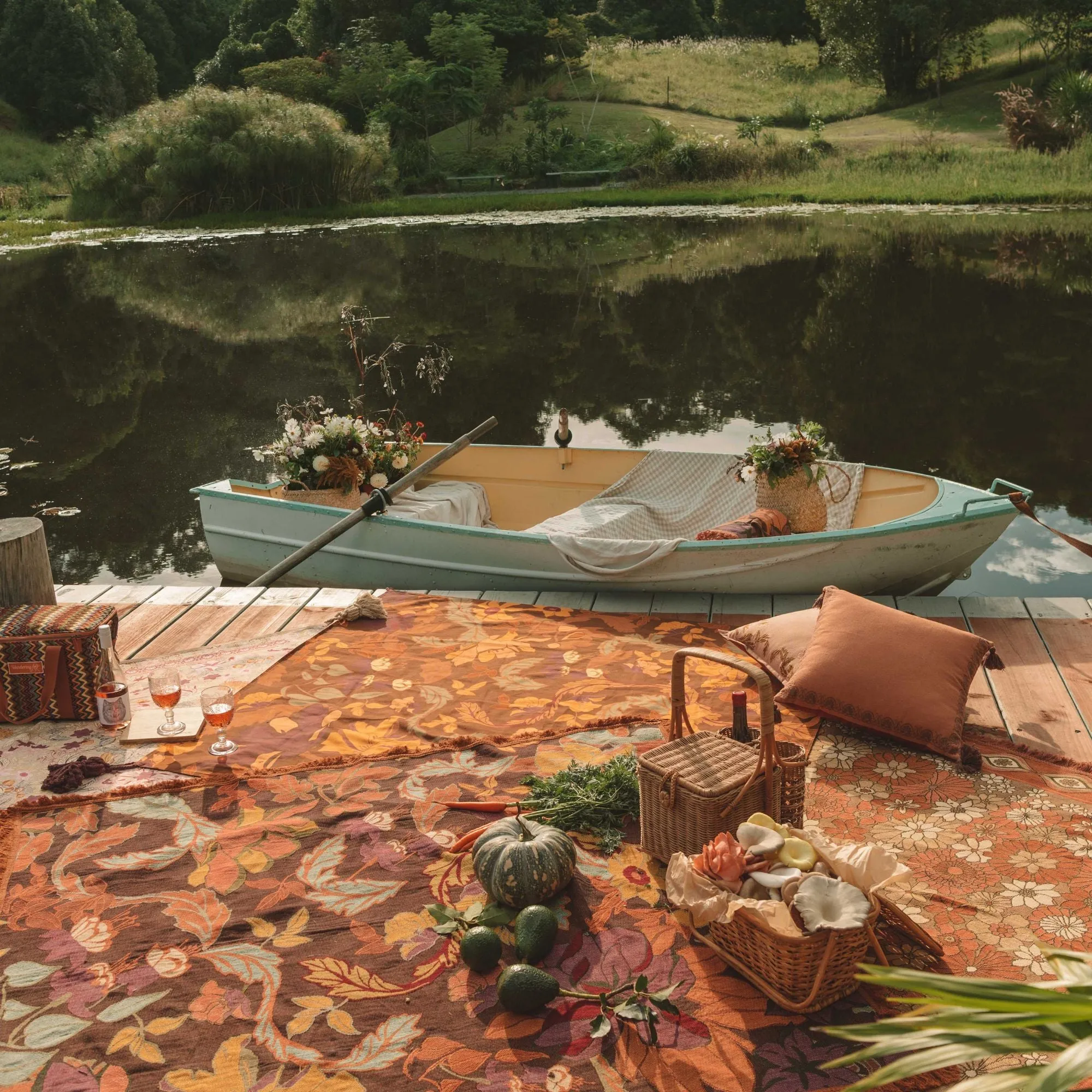 Flora Picnic Rug