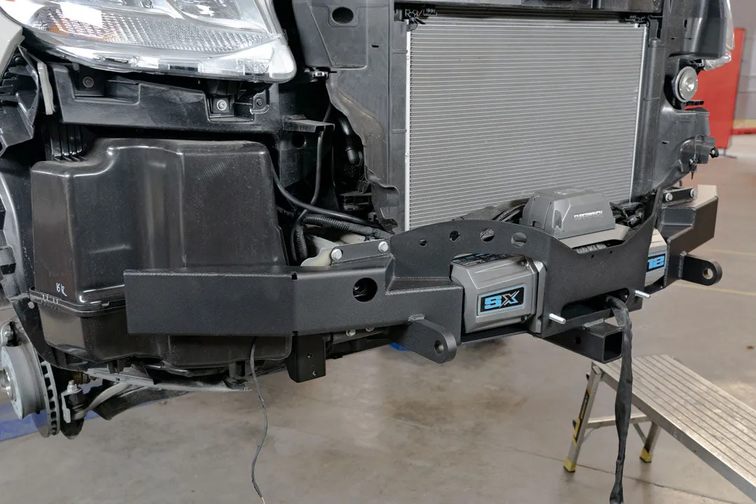 FRONT WINCH MOUNT WITH BULL BAR - SPRINTER (2019 ) by VAN COMPASS