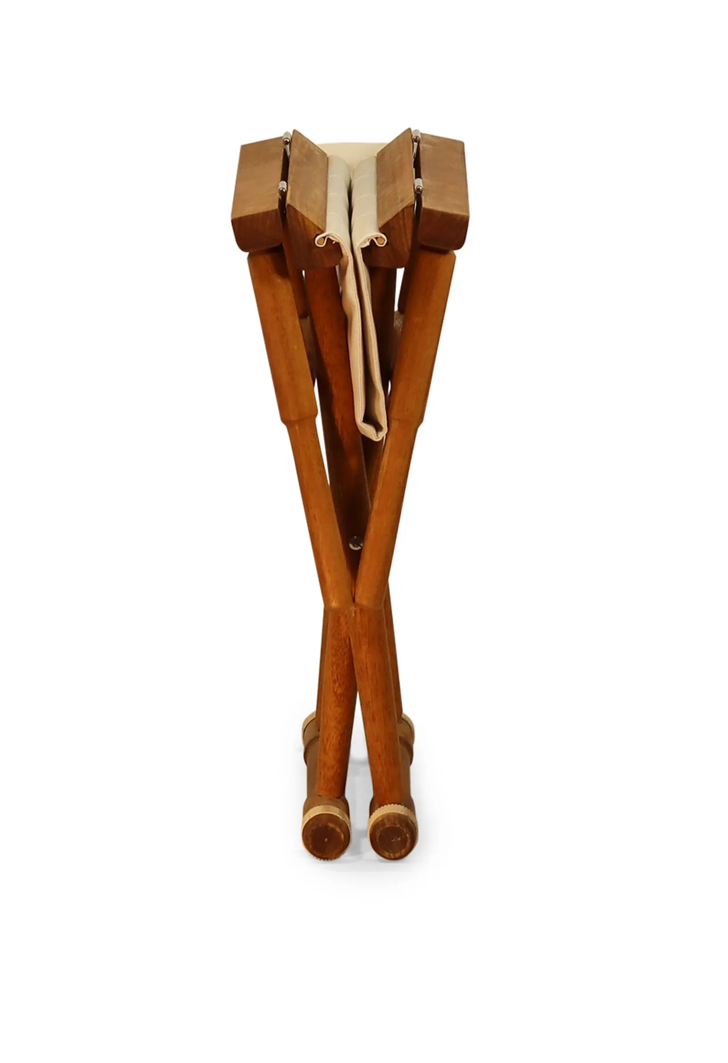 High-End Folding Directors Teak Boat Chair -K6150