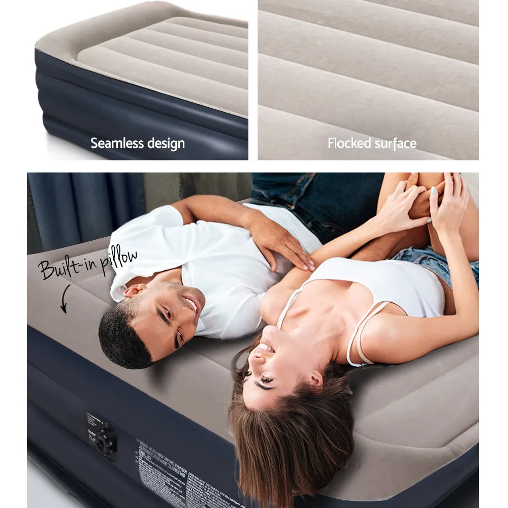 Inflatable Single Air Mattress with Built-in Pump - Bestway