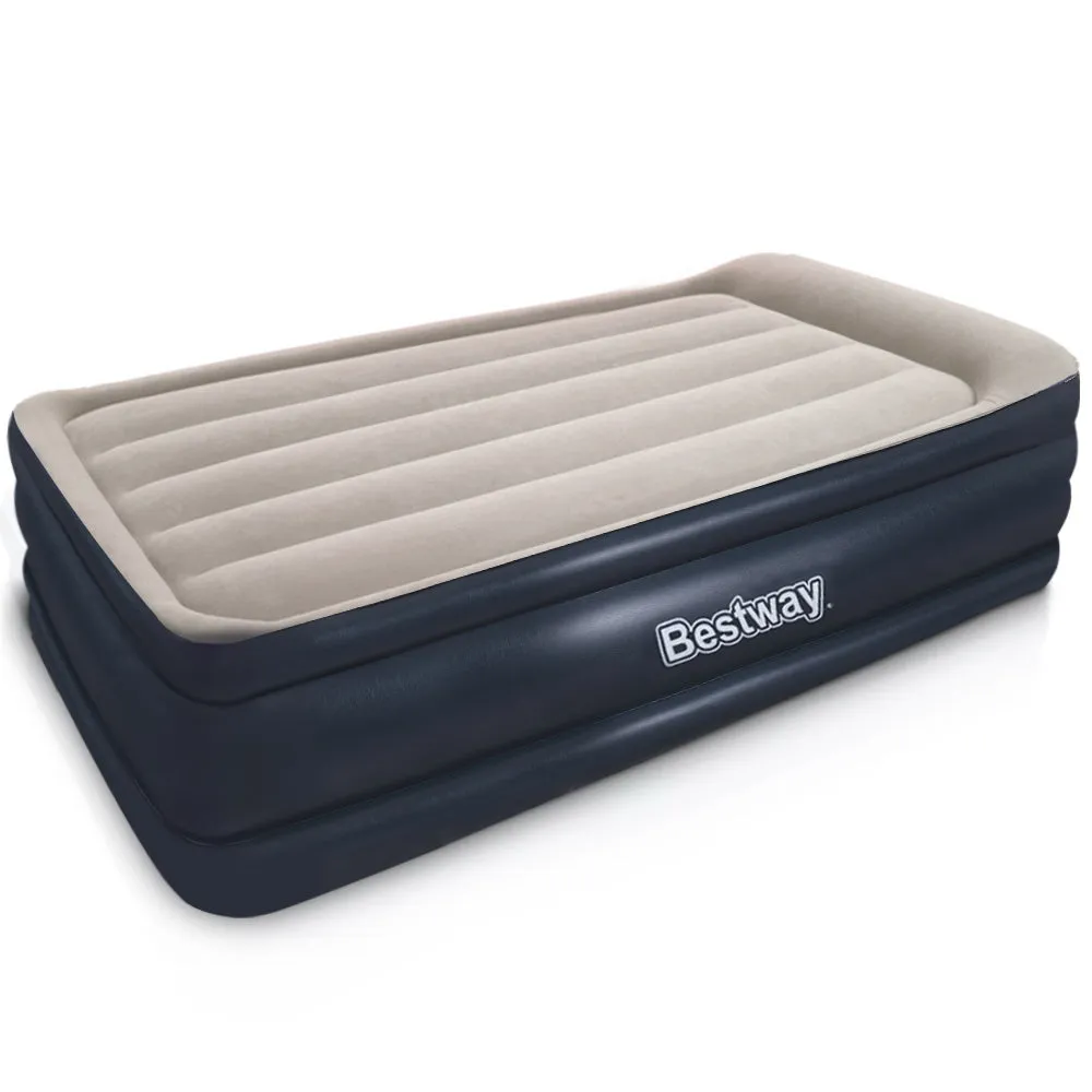 Inflatable Single Air Mattress with Built-in Pump - Bestway