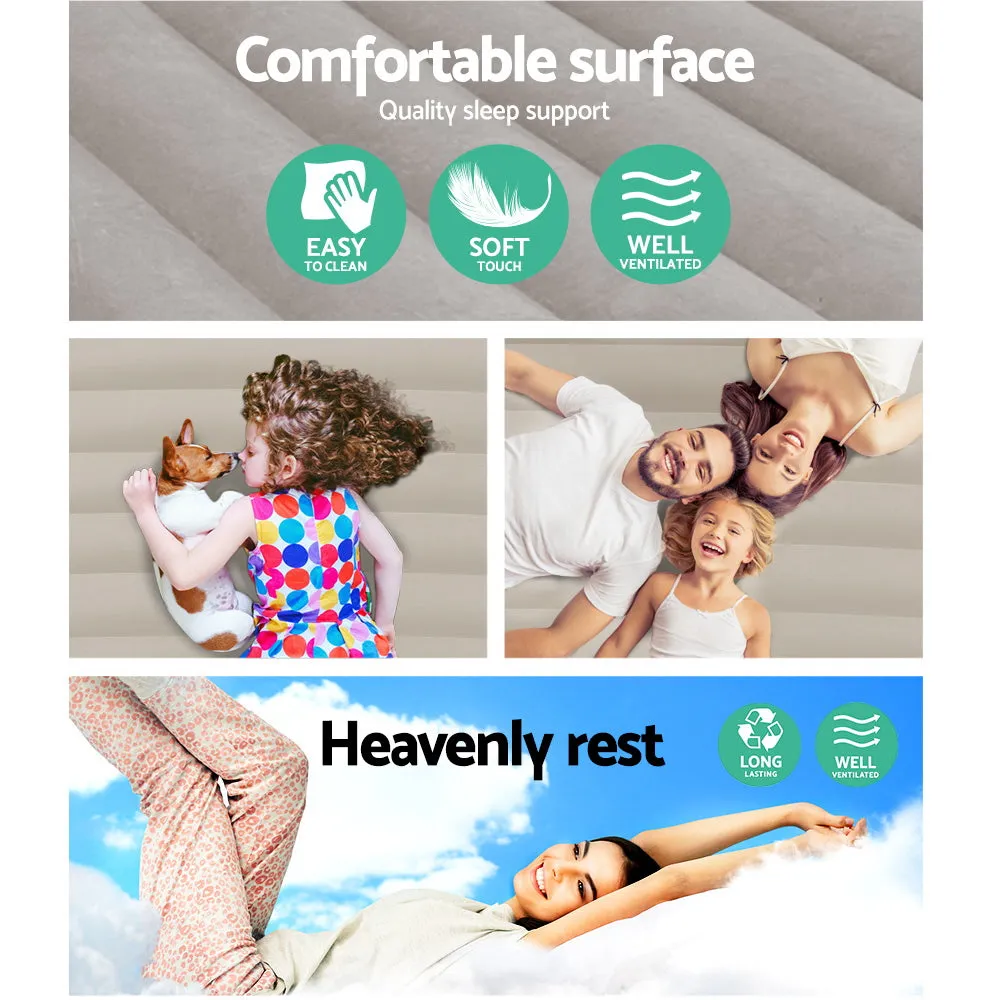 Inflatable Single Air Mattress with Built-in Pump - Bestway