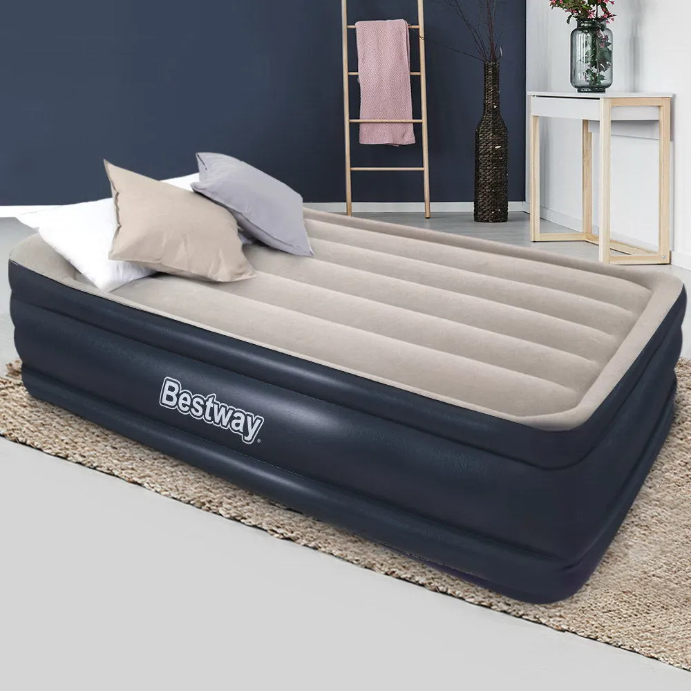 Inflatable Single Air Mattress with Built-in Pump - Bestway