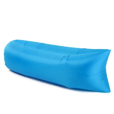 Internet celebrity outdoor lazy inflatable sofa Douyin inflatable bed portable air sleeping bag single folding camping air cushion