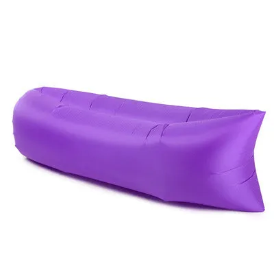 Internet celebrity outdoor lazy inflatable sofa Douyin inflatable bed portable air sleeping bag single folding camping air cushion
