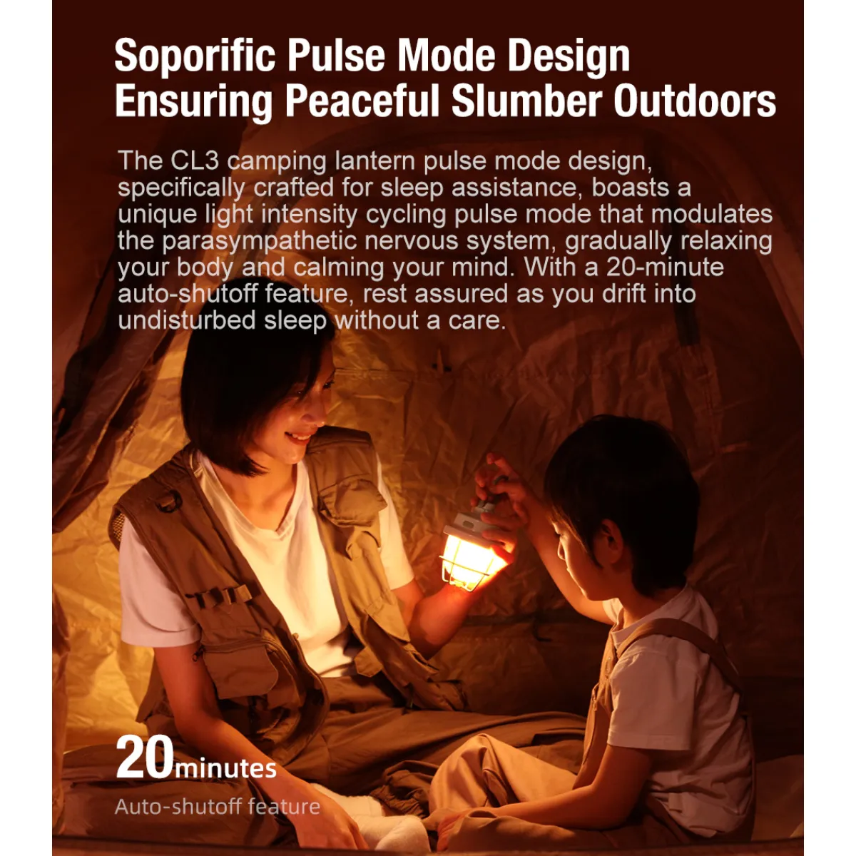 KLARUS CL3 280LM CAMPING TENT LANTERN