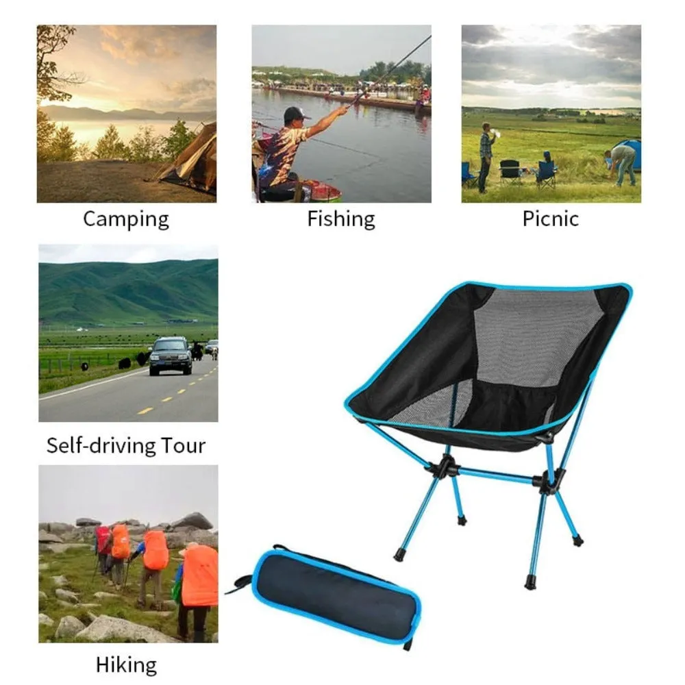 Lightweight Foldable Outdoor Moon Chair