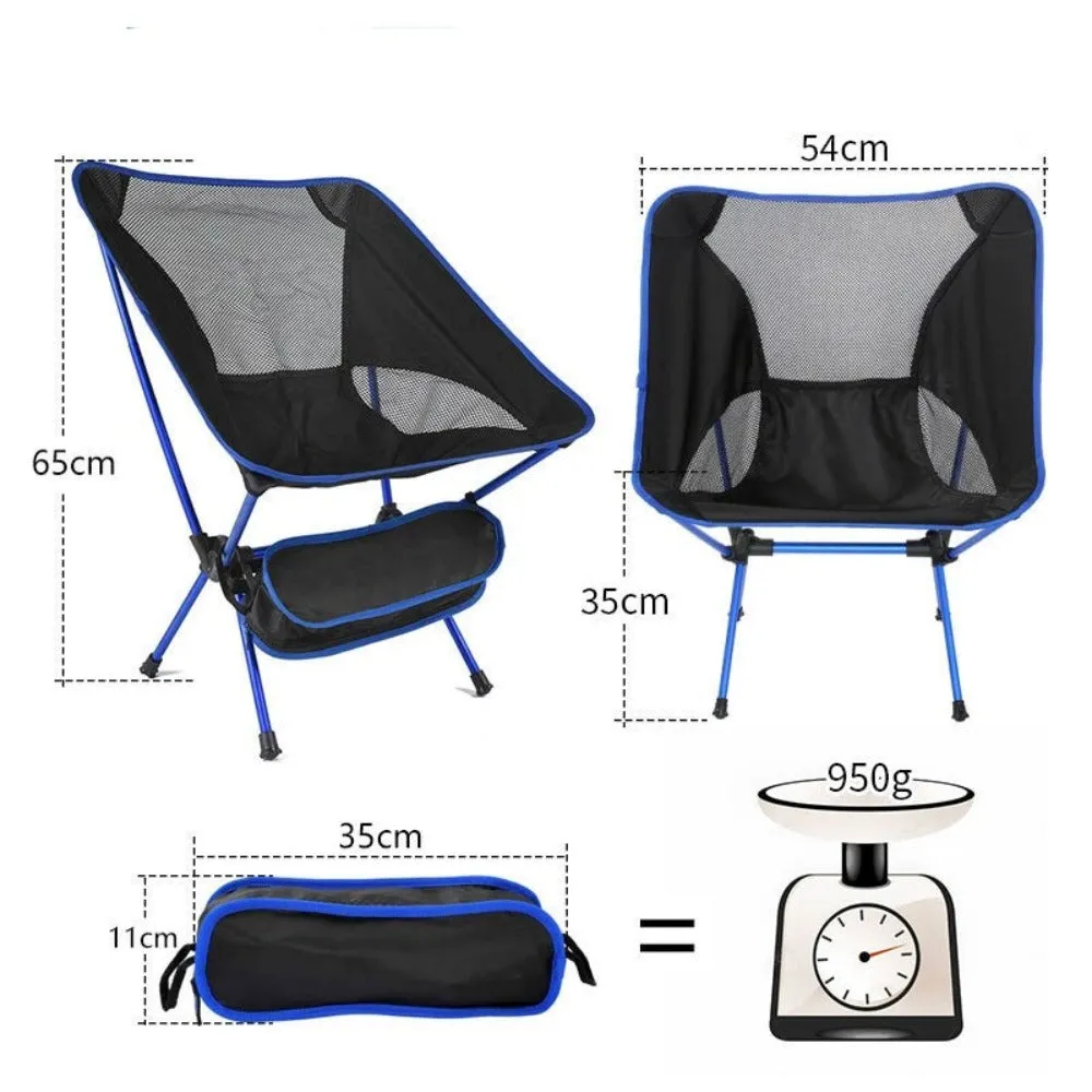 Lightweight Foldable Outdoor Moon Chair