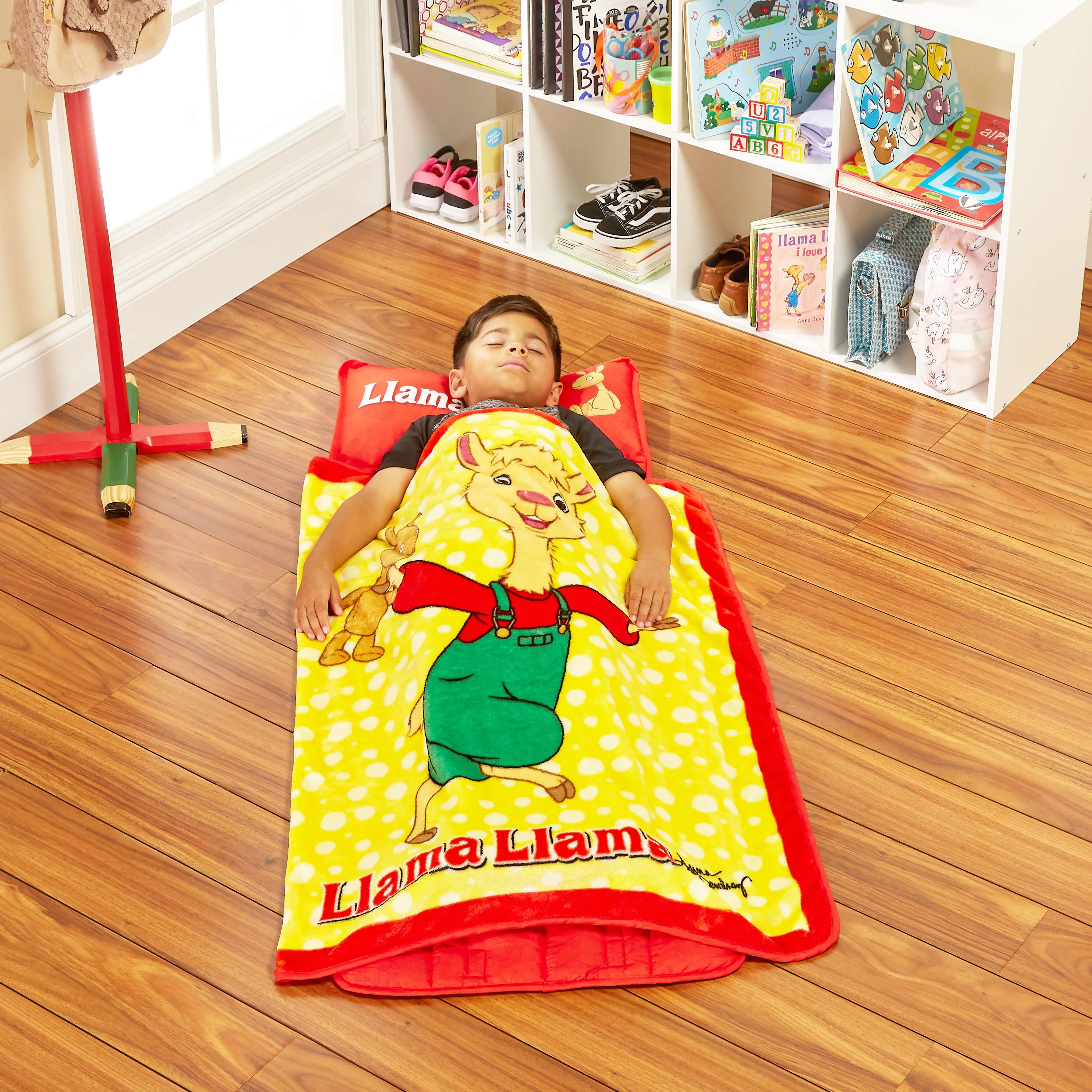 Llama Llama Toddler Nap Mat with Removable Pillow