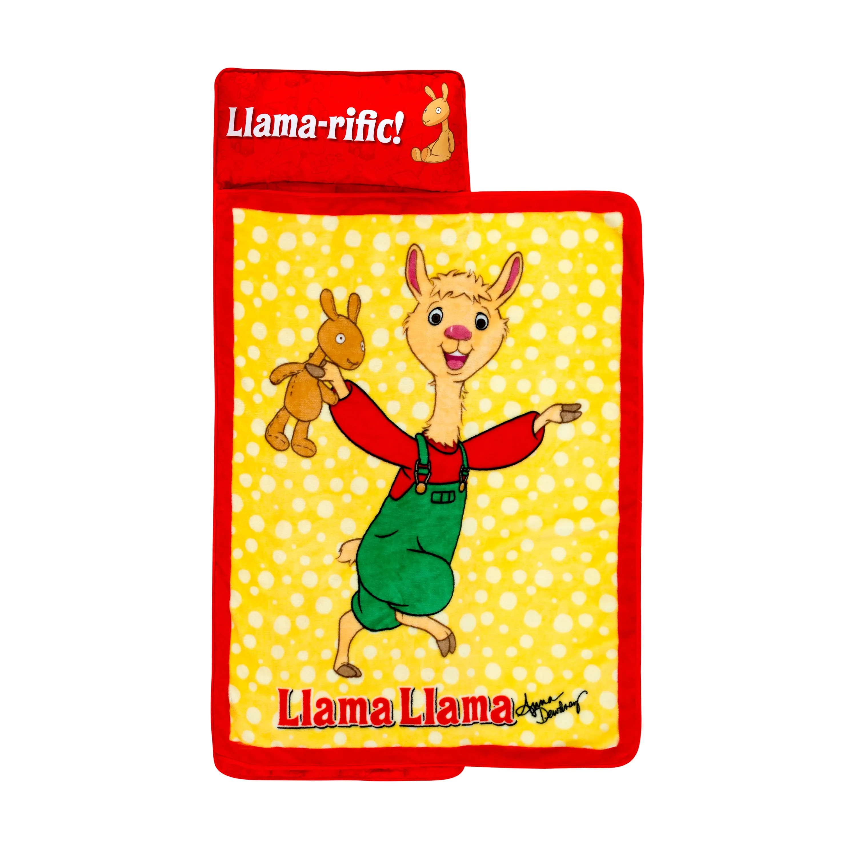 Llama Llama Toddler Nap Mat with Removable Pillow