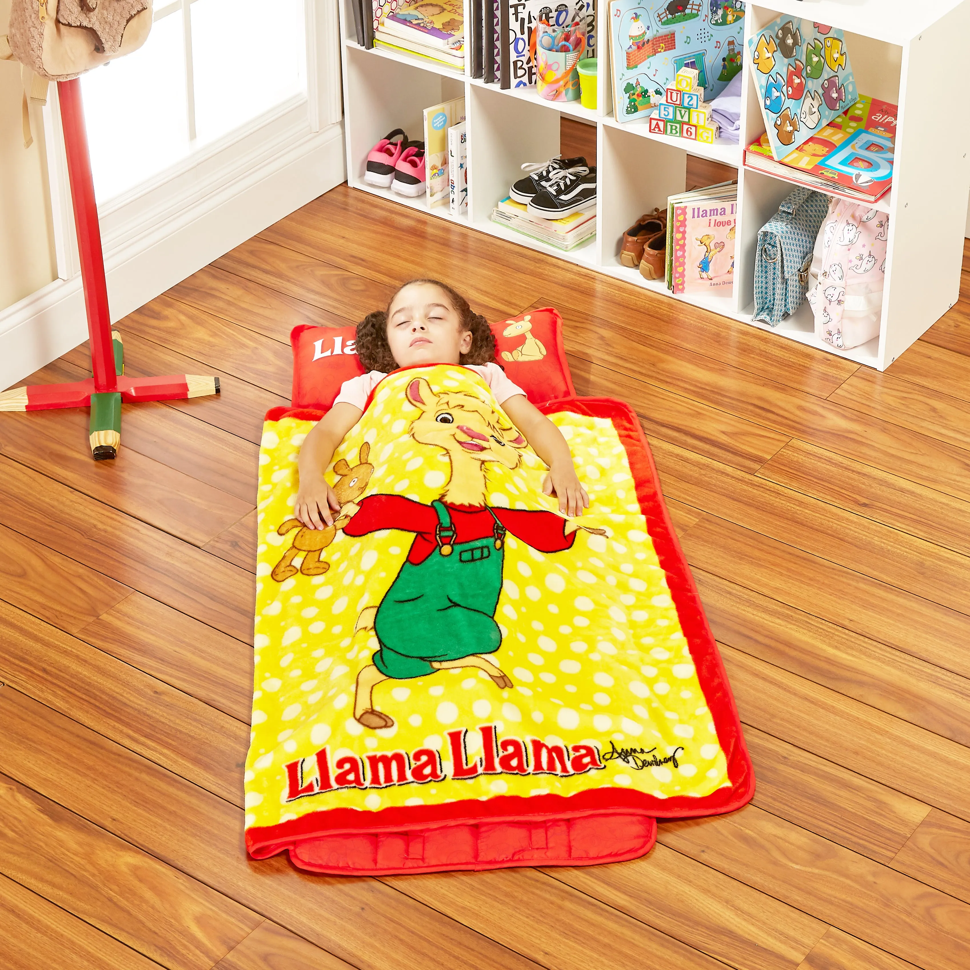 Llama Llama Toddler Nap Mat with Removable Pillow