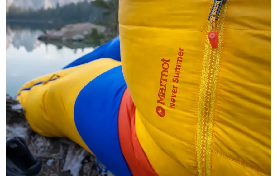 MARMOT NEVER SUMMER 0 DOWN SLEEPING BAG REGULAR