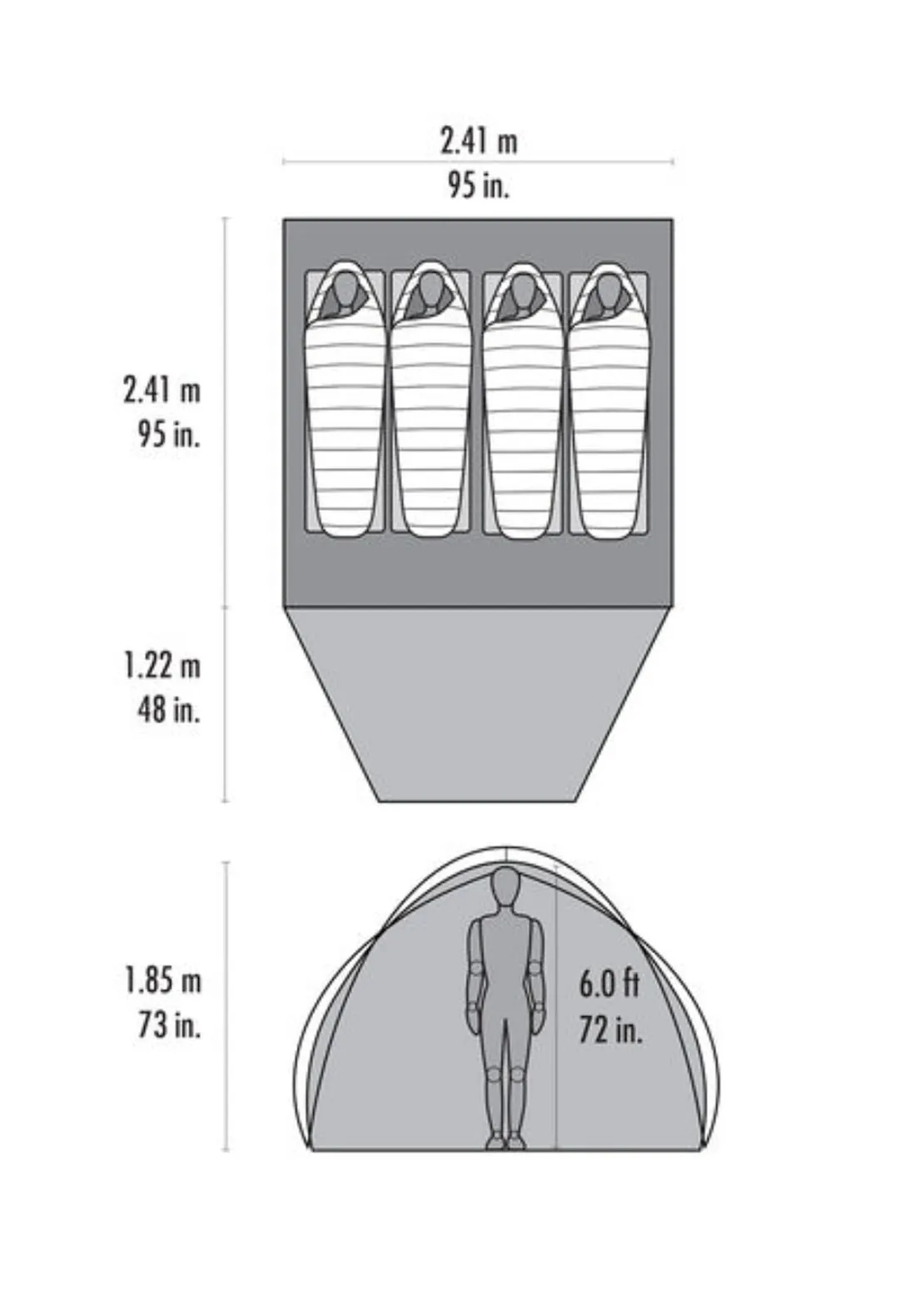 MSR Habitude 4 Four-Person Tent