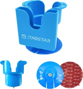 Multi Function Paddle Board Cup Holder,Two Section Paddle Board Drink Holder Suitable for Types of Cup/Bottle/Drink, Convenient Paddle Board Accessories for Fishing Gears and Phone Holder