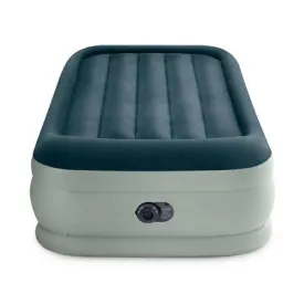 New - Intex 18" Elevated Airbed Premium TWIN Air Mattress with Built-in Pump