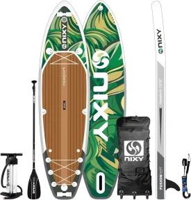 NIXY G5 Newport 106 x 32" Inflatable Paddle Board | High-Performance, Durable, and Lightweight SUP for All Skill Levels | Welded Seams | 300 lbs. Capacity