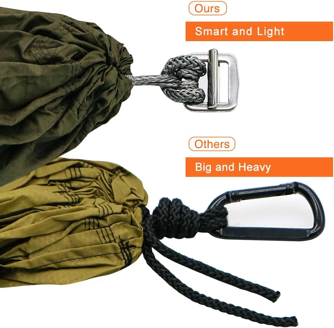 Onewind 2 * 10Ft Hammock Straps Set, Hammock Straps for Trees Heavy Duty Tree-Friendly Straps Hanging Kit with Cinch Buckle 1 Inch Wide 1500 LBS Durable Lightweight No-Stretch and Easy to Set Up