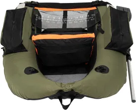 Outdoor Fishing Boat, Inflatable Fishing Boat, 3000lbs Loading Capacity, U-Shaped Design,90-180Adjustable Backrest for Fishing, Rafting, Exploring