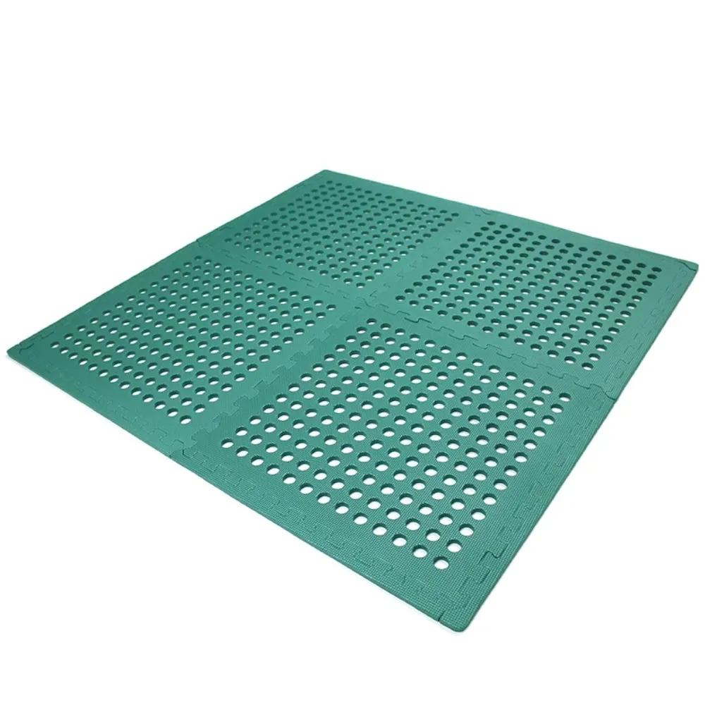 OZtrail Foam Floor Mats - Green - Pack of 4