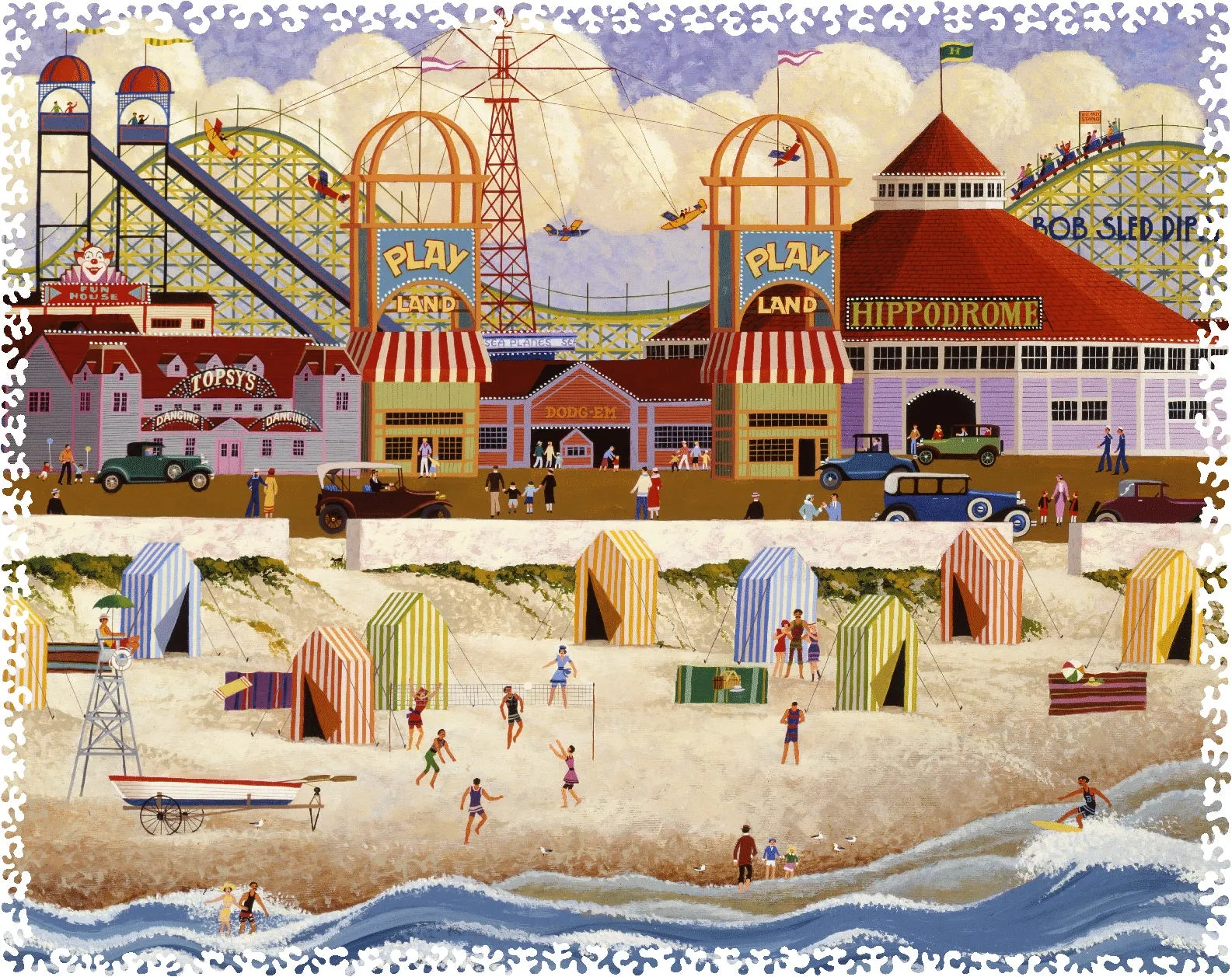 Play Land (477 Piece Wooden Jigsaw Puzzle)