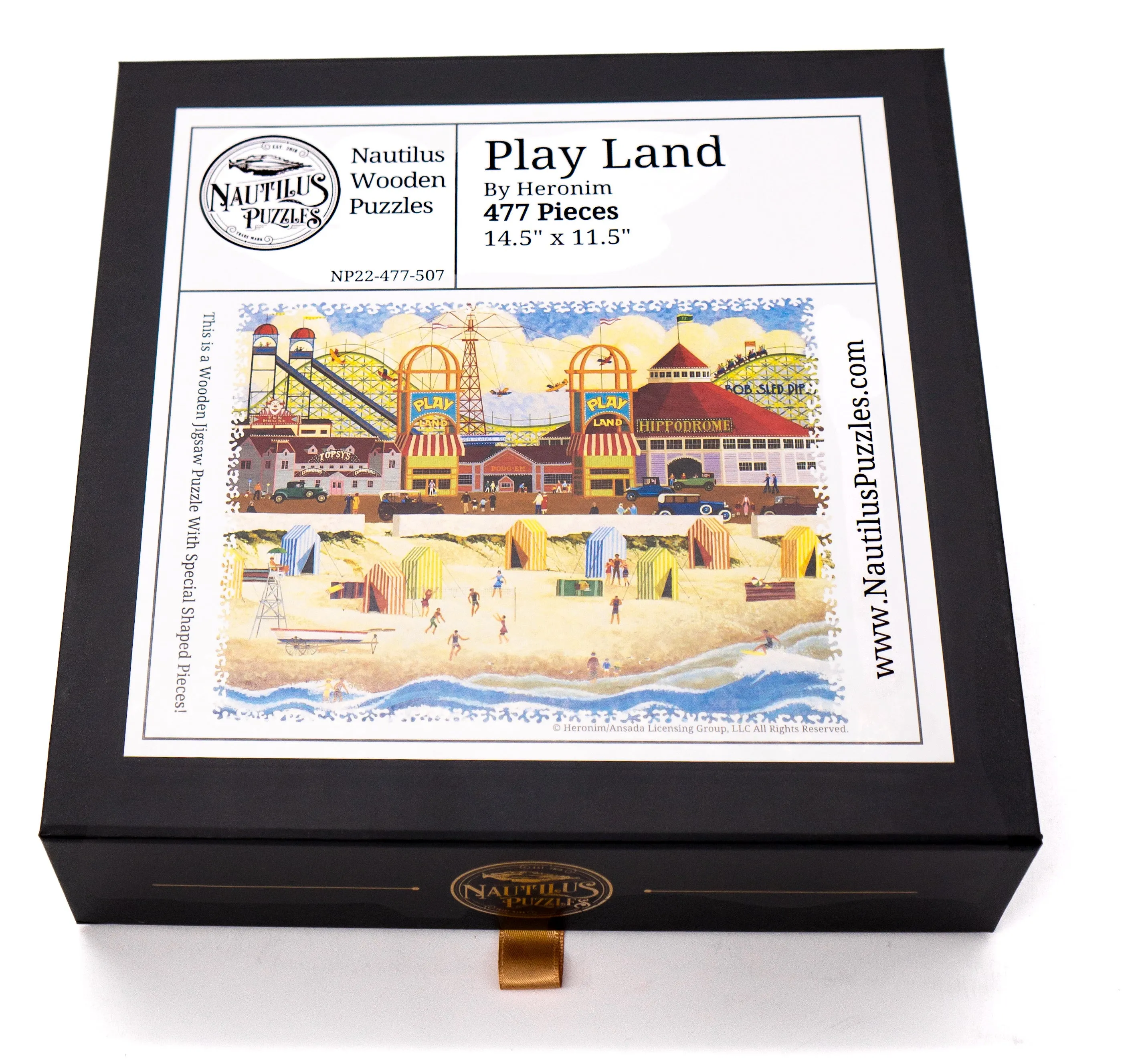 Play Land (477 Piece Wooden Jigsaw Puzzle)