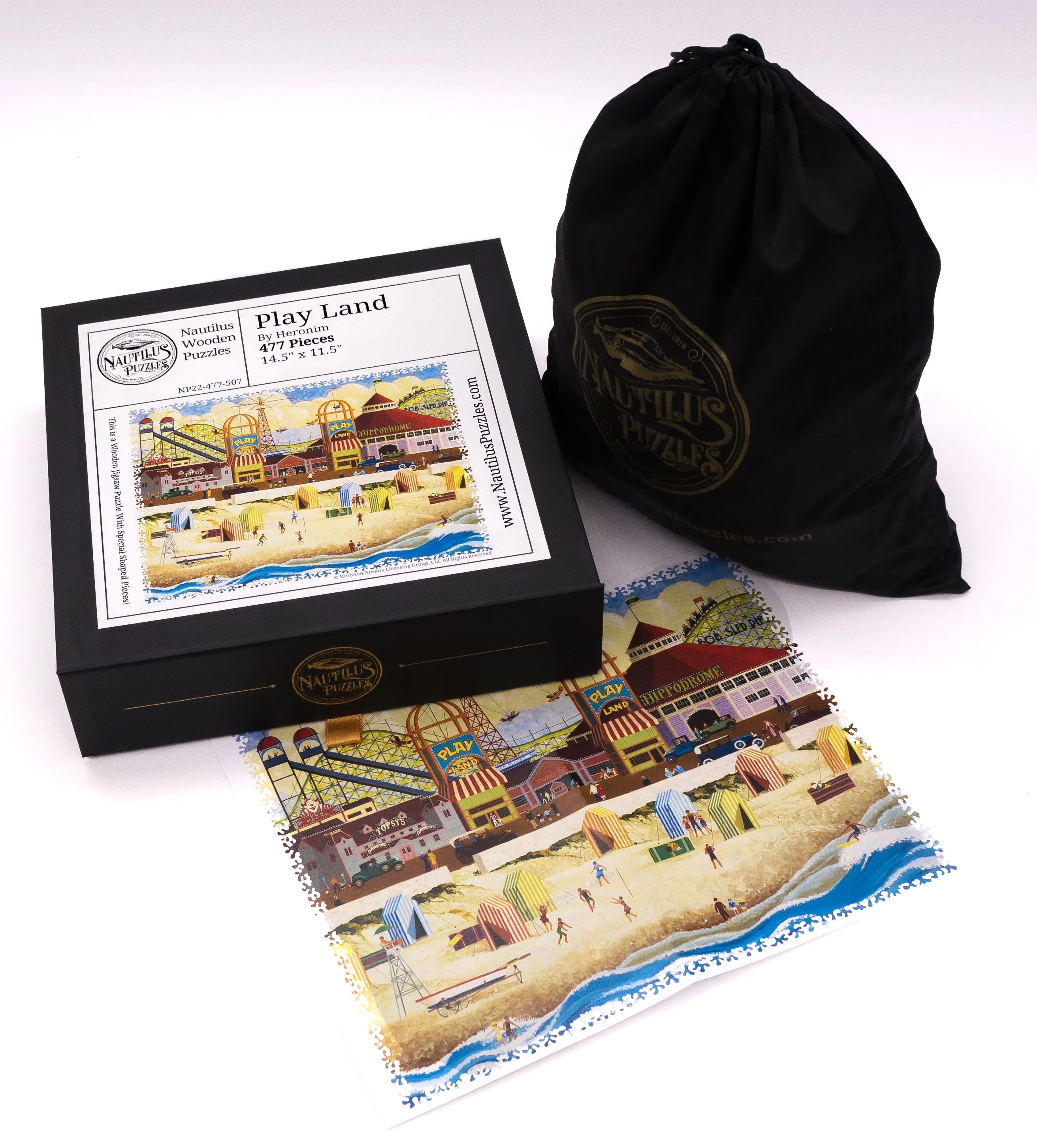 Play Land (477 Piece Wooden Jigsaw Puzzle)