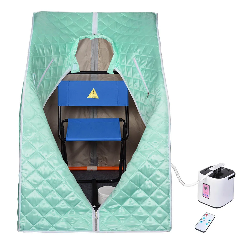 Portable Sauna Tent Slimming Room Lose Weight Spa, Green Ash
