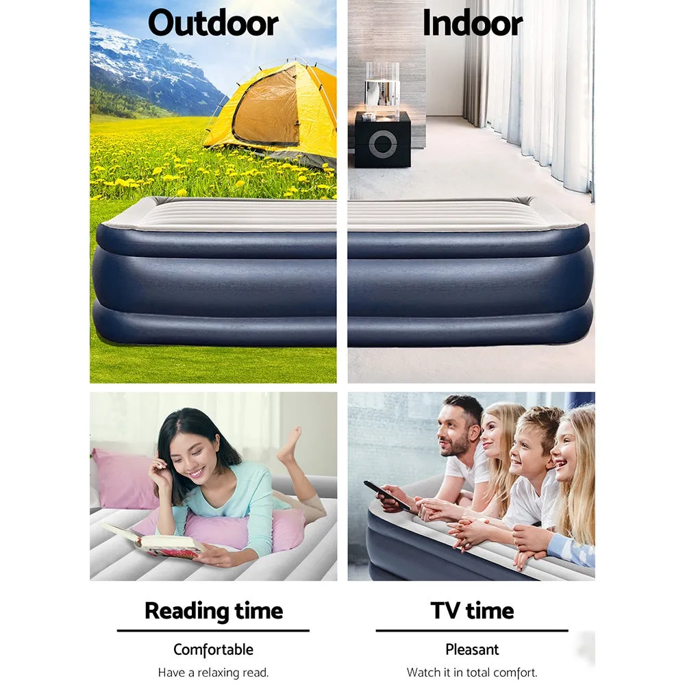 Queen Inflatable Air Mattress 46cm with Built-in Pump - Bestway