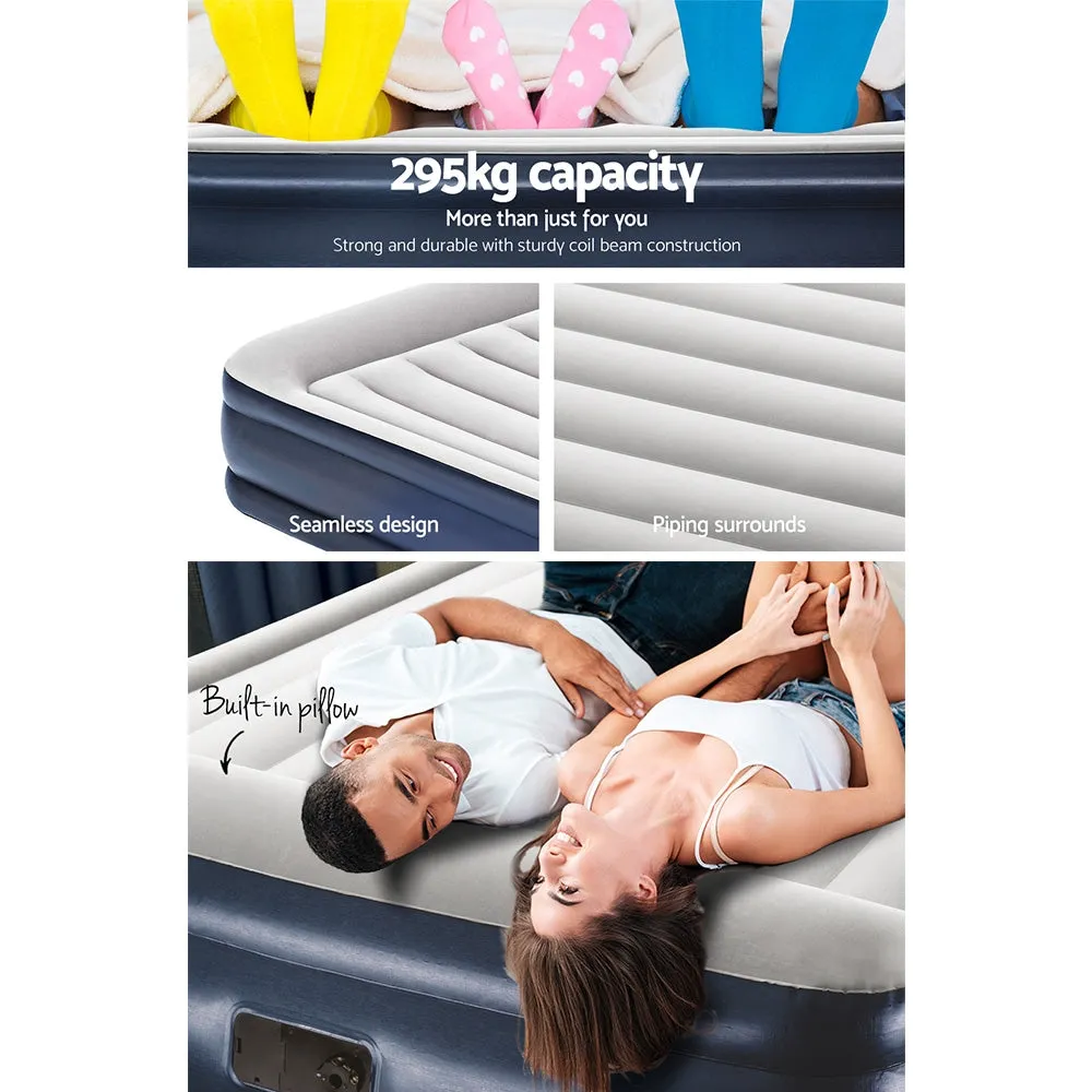 Queen Inflatable Air Mattress 46cm with Built-in Pump - Bestway