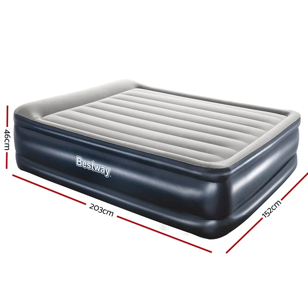 Queen Inflatable Air Mattress 46cm with Built-in Pump - Bestway