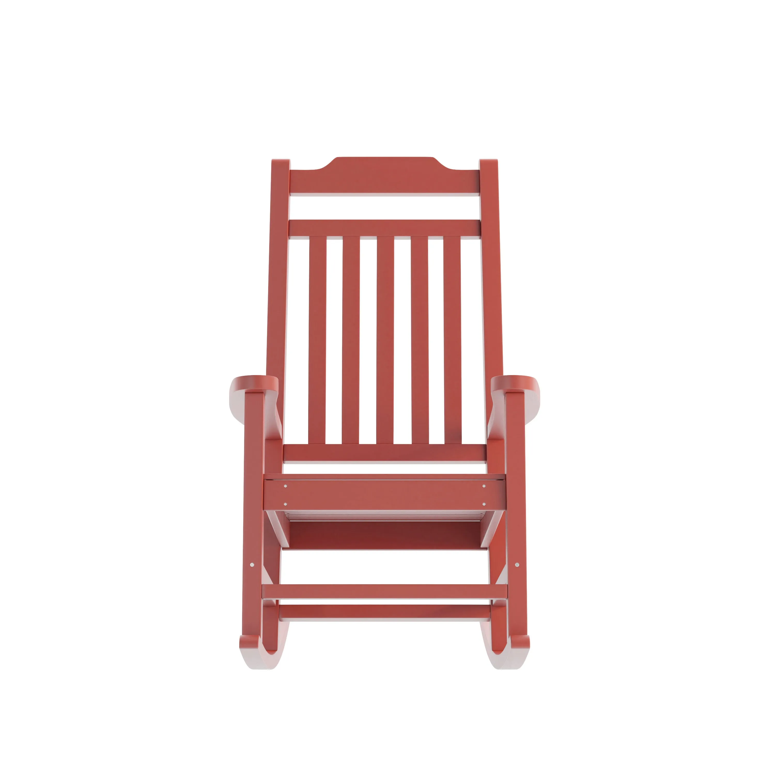 Red Wood Rocking Chair JJ-C14703-RED-GG