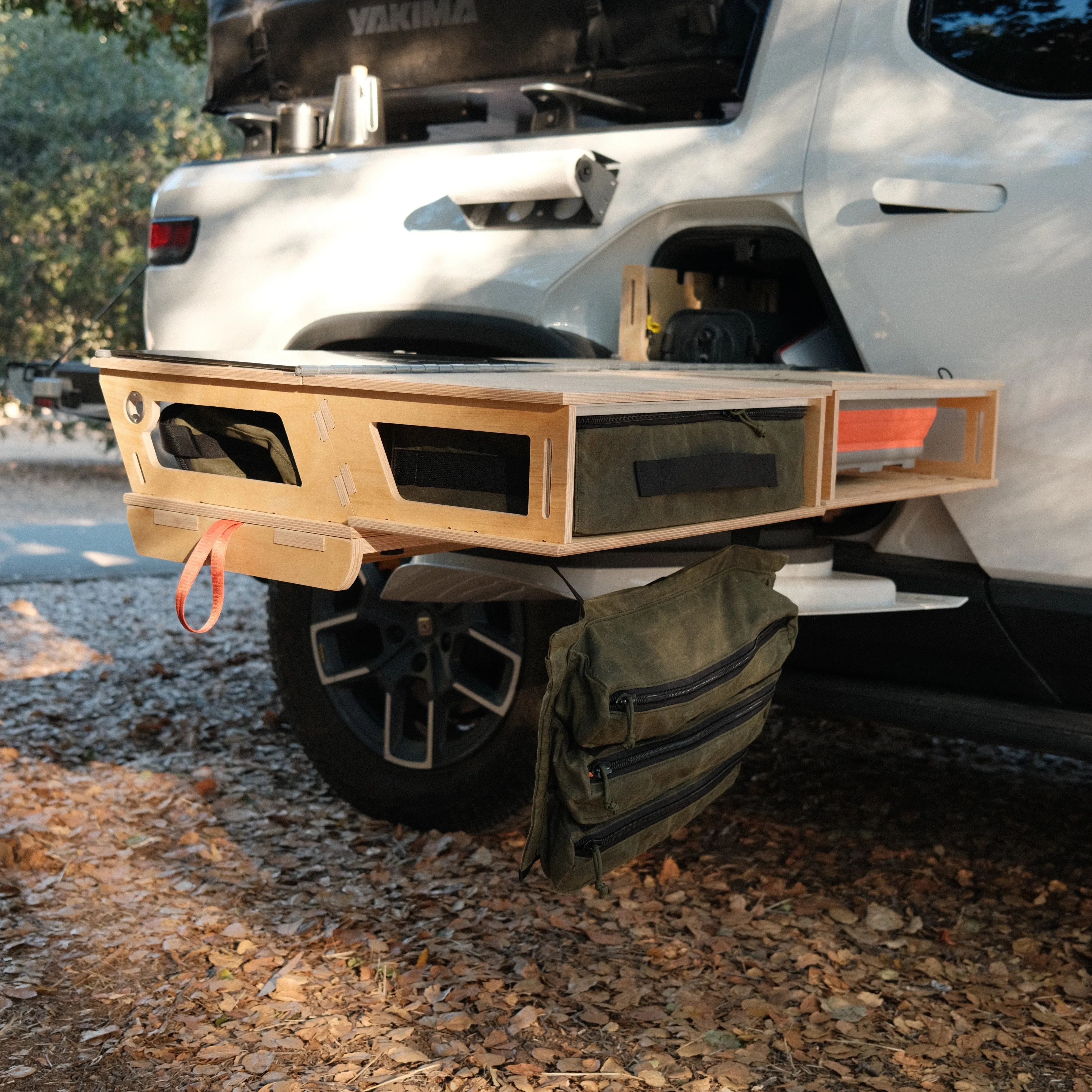 Rivian R1T - Camp Kitchen with Overland Gear Sled