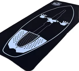 Surf Training Mat  Pop Up Practice Pad for Surfers  Non-Slip Yoga Mat for Surfboard Technique  Eco-Friendly, Portable Surf Trainer for Balance, Strength & Pop-Up Drills