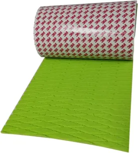 Universal 34in x 10in DIY Traction Non-Slip Grip Mat Pad, Versatile & Trimmable Sheet of EVA for SUP, Boat Decks, Kayaks, Surfboards, Standup Paddle Boards, Skimboards & More (Green)